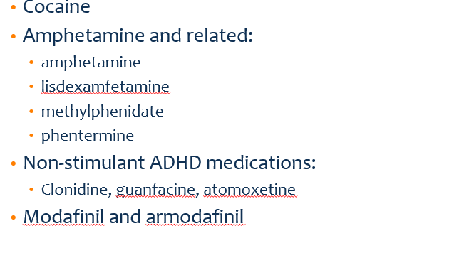 Phentermine Cns Stimulant Adhd